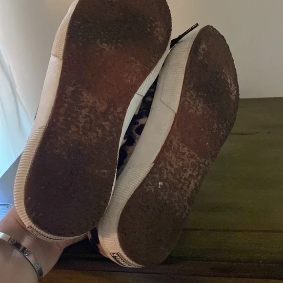 Superga leopard print sneakers. - Picture 7 of 9